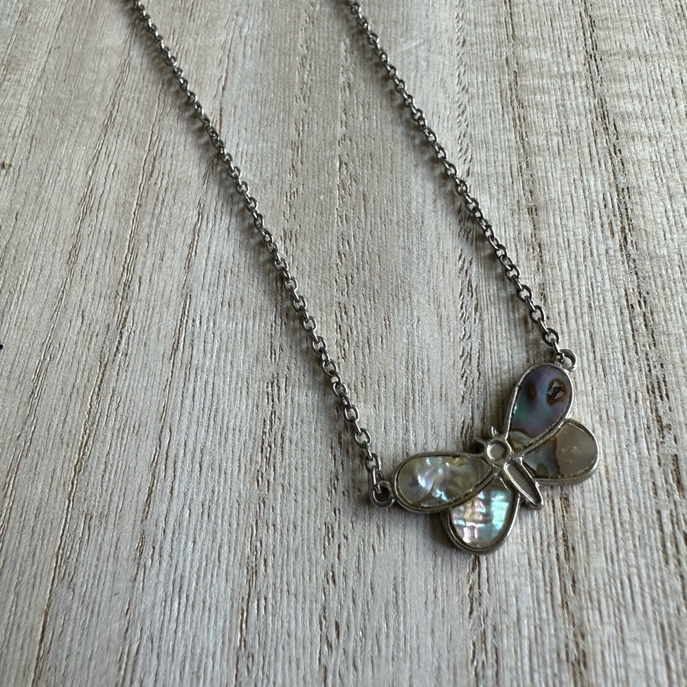Vintage Butterfly Necklace